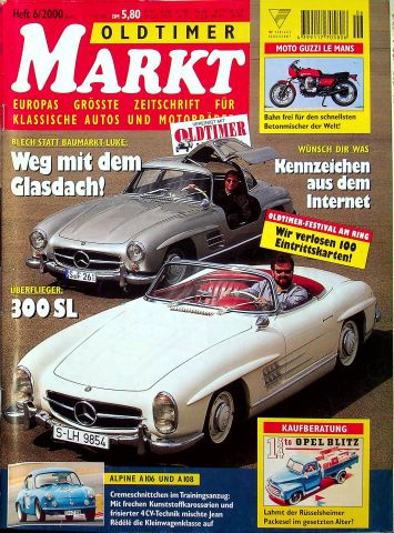 Deckblatt Oldtimer Markt (06/2000)